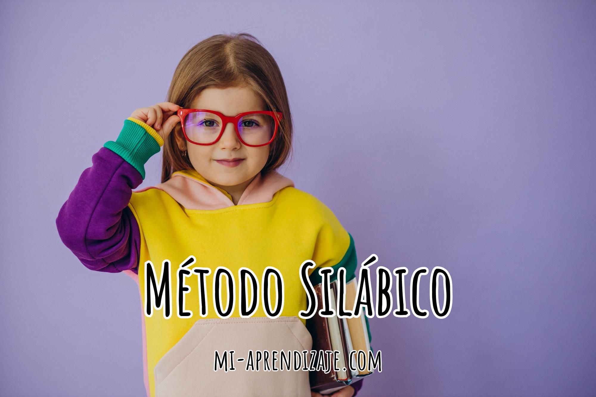Niña que ha aplicado el método Silábico para aprender a leer